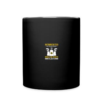 Médecine nucléaire Ingénieur nucléaire radioactif - Mug uni - noir - Devant