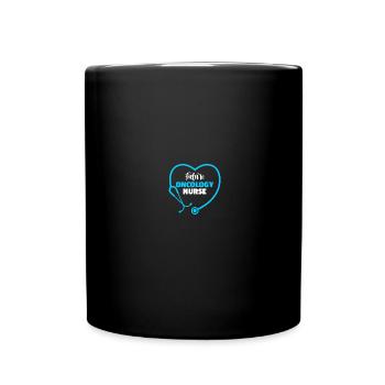 Oncologue Infirmière en oncologie - Mug uni - noir - Devant