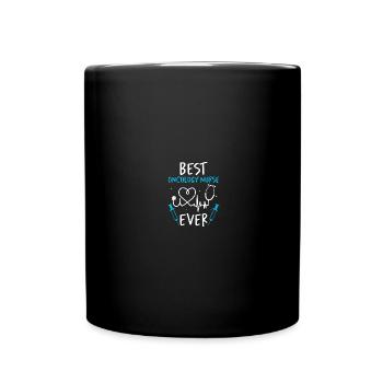 Oncologist Oncology Nurse - Full Colour Mug - black - Front