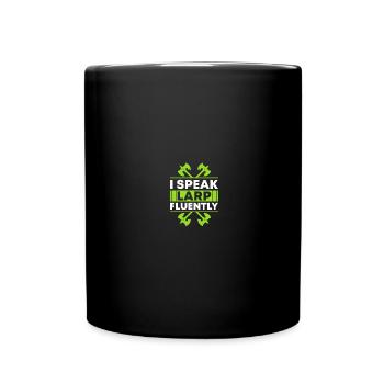 Fantasy-Rollenspiele Larp Larping - Tasse einfarbig - Schwarz - Vorne