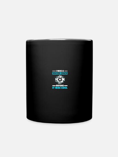 Entraîneur Football Père Entraîneur Entraîneur de football - Mug uni - noir