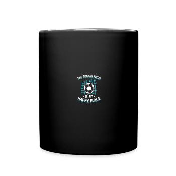 Coaching Fußball Vater Trainer Fußballtrainer - Tasse einfarbig - Schwarz - Vorne