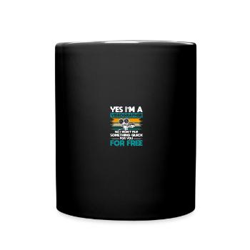 Videographer Filmmaker Film Director Filmmaking - Full Colour Mug - black - Front