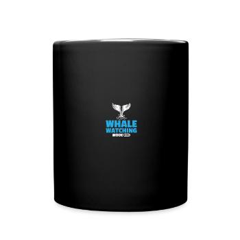 Seaworld Cetacean Orca Whale Watching - Full Colour Mug - black - Front