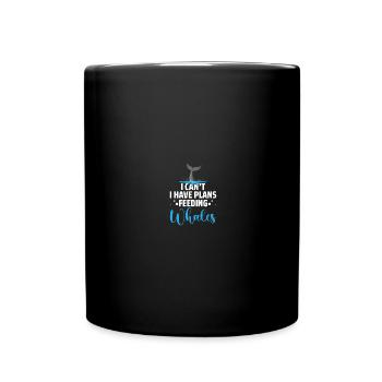Seaworld Cetacean Orca Whale Watching - Full Colour Mug - black - Front