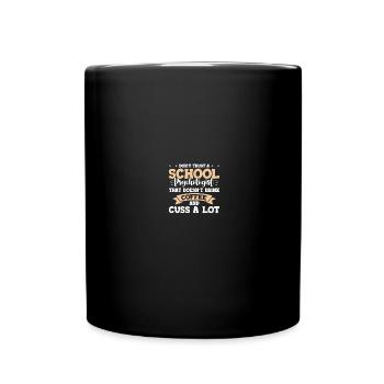 Psychology School Psychologist - Full Colour Mug - black - Front