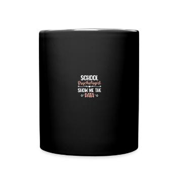 Psychologue scolaire de psychologie - Mug uni - noir - Devant