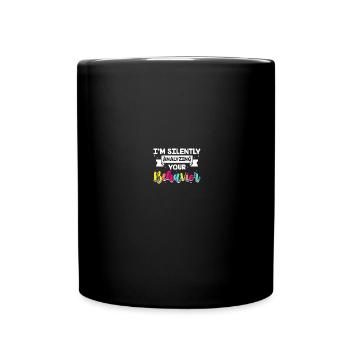 Psychologue scolaire de psychologie - Mug uni - noir - Devant