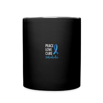 Diabetics Type 1 Diabetes Awareness T1D - Full Colour Mug - black - Front
