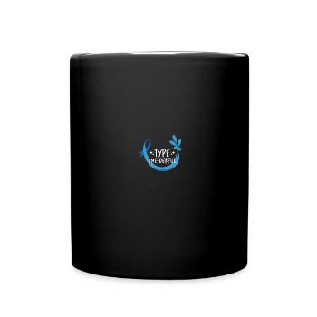 Diabetics Type 1 Diabetes Awareness T1D - Full Colour Mug - black - Front
