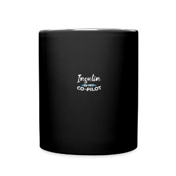 Diabetics Type 1 Diabetes Awareness T1D - Full Colour Mug - black - Front