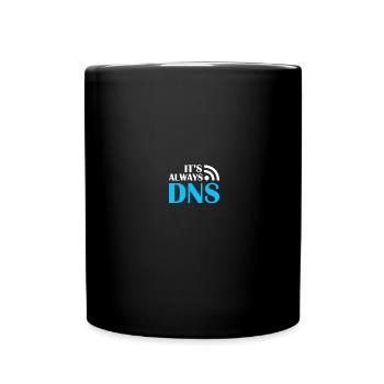 Computer-Netzwerktechnik Netzwerkingenieur - Tasse einfarbig - Schwarz - Vorne