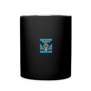 Computer Network Technology Network Engineer - Full Colour Mug - black - Front