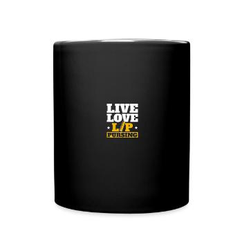 Harmoniciste - Mug uni - noir - Devant