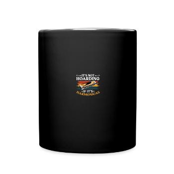 Harmoniciste - Mug uni - noir - Devant