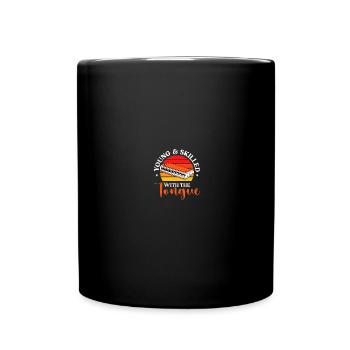 Harmoniciste - Mug uni - noir - Devant