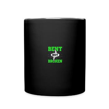 Récupération après une chirurgie du dos Scoliose-Bewus - Mug uni - noir - Devant