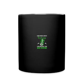 Récupération après une chirurgie du dos Scoliose-Bewus - Mug uni - noir - Devant