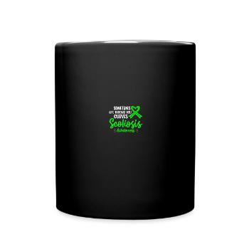Récupération après une chirurgie du dos Scoliose-Bewus - Mug uni - noir - Devant
