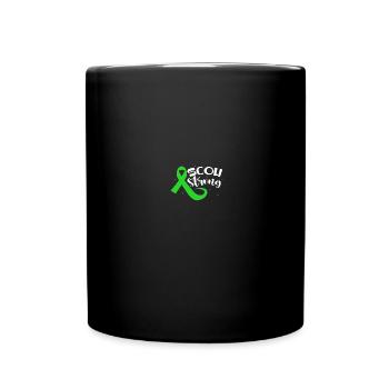 Récupération après une chirurgie du dos Scoliose-Bewus - Mug uni - noir - Devant