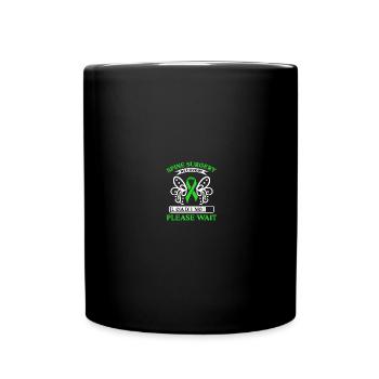 Récupération après une chirurgie du dos Scoliose-Bewus - Mug uni - noir - Devant