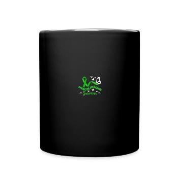 Récupération après une chirurgie du dos Scoliose-Bewus - Mug uni - noir - Devant