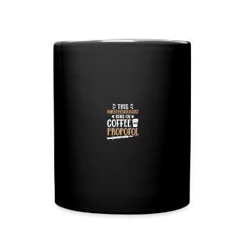Anesthesiologist Anesthesiology - Full Colour Mug - black - Front