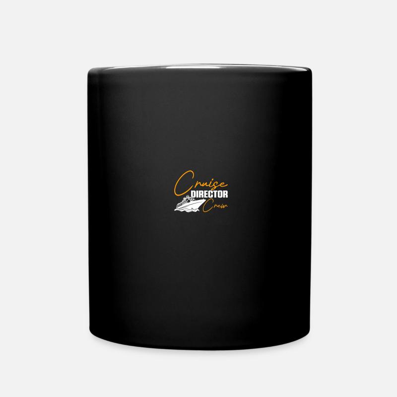 Kreuzfahrt-Direktor - Tasse einfarbig - Schwarz