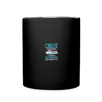 Directeur de croisière - Mug uni - noir - Devant