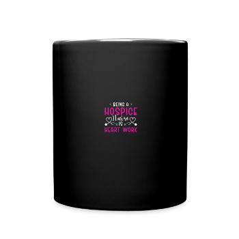 Suora dell'Hospice - Tazza monocolore - nero - Fronte