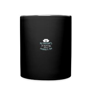 Suora dell'Hospice - Tazza monocolore - nero - Fronte