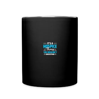 Suora dell'Hospice - Tazza monocolore - nero - Fronte
