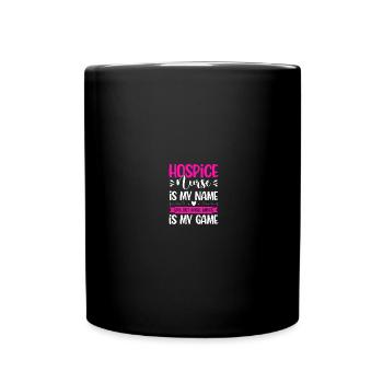 Suora dell'Hospice - Tazza monocolore - nero - Fronte