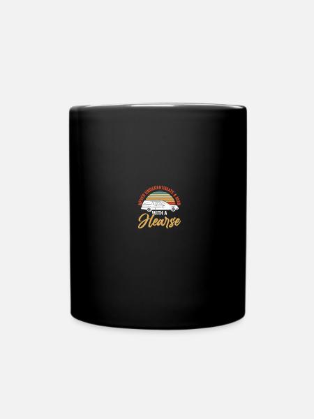 Bestatter Bestattungsunternehmer - Tasse einfarbig - Schwarz