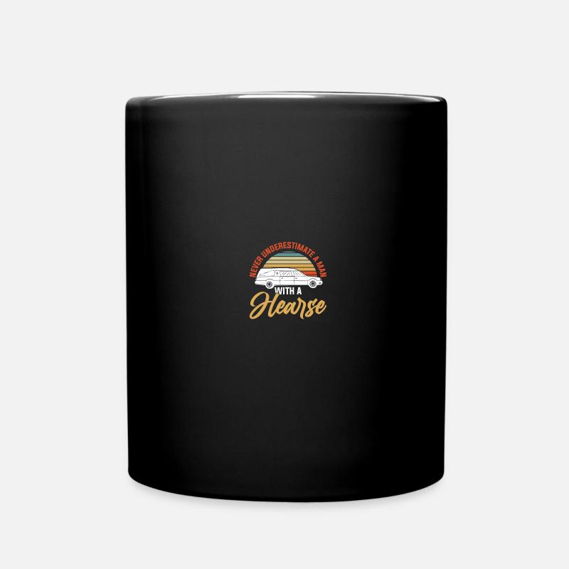 Bestatter Bestattungsunternehmer - Tasse einfarbig - Schwarz