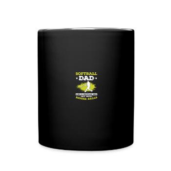 Entraîneur de softball - Mug uni - noir - Devant