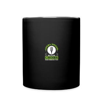 Music Musical Chorus Opera Singer - Full Colour Mug - black - Front