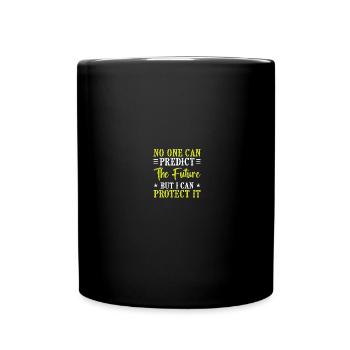 Versicherungsagent - Tasse einfarbig - Schwarz - Vorne
