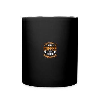 Turner Trainer Gymnastik Trainer - Tasse einfarbig - Schwarz - Vorne