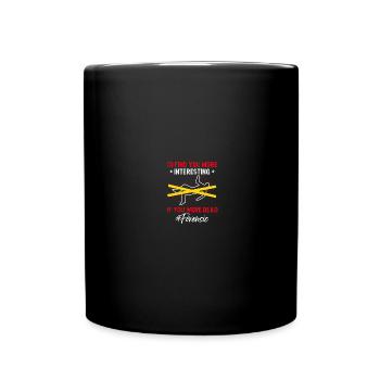 Équipe de détectives privés Tatort Forensic Science - Mug uni - noir - Devant