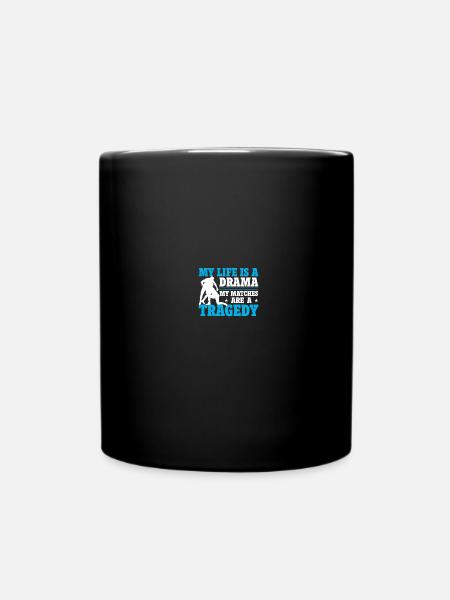 Wrestling Ringer - Tasse einfarbig - Schwarz