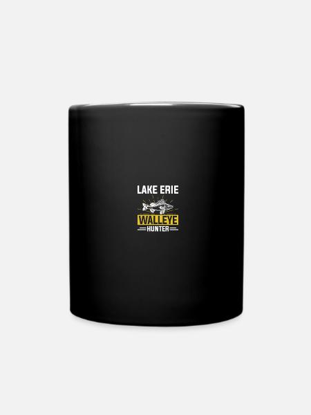 Walleye Hunter Walleye Fischen - Tasse einfarbig - Schwarz