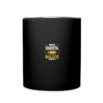 Walleye Hunter Walleye Fishing - Full Colour Mug - black - Front