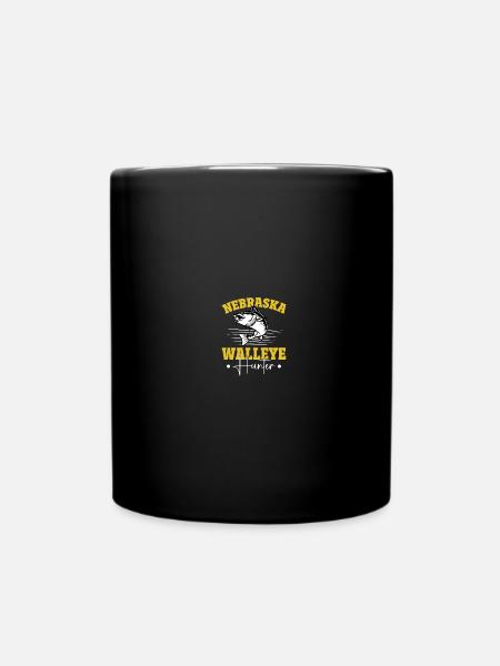 Walleye Hunter Walleye Fischen - Tasse einfarbig - Schwarz