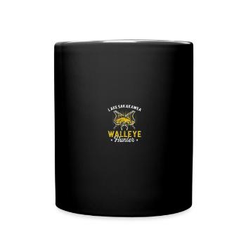Walleye Hunter Walleye Fishing - Full Colour Mug - black - Front