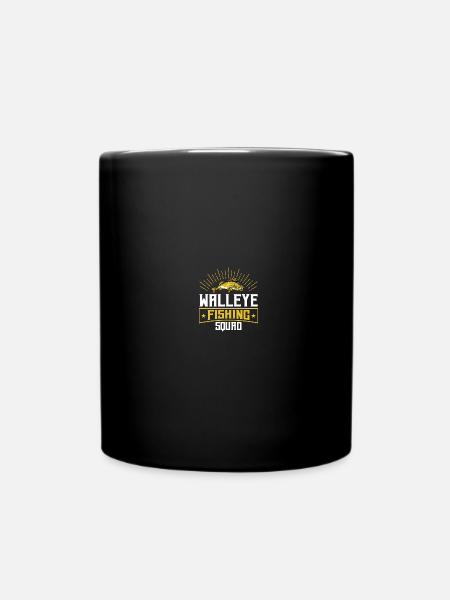 Walleye Hunter Walleye Fischen - Tasse einfarbig - Schwarz