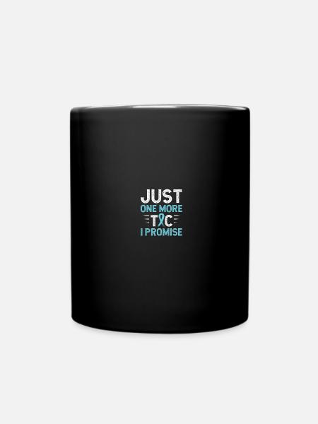 Bewusstsein für das Tourette-Syndrom - Tasse einfarbig - Schwarz