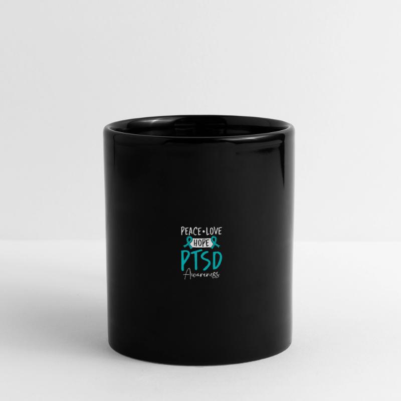 PTSD-Bewusstsein Tasse einfarbig