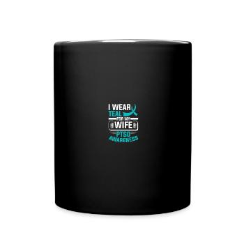 PTSD Awareness - Full Colour Mug - black - Front