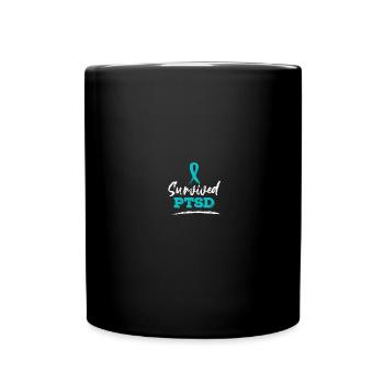 PTSD Awareness - Full Colour Mug - black - Front